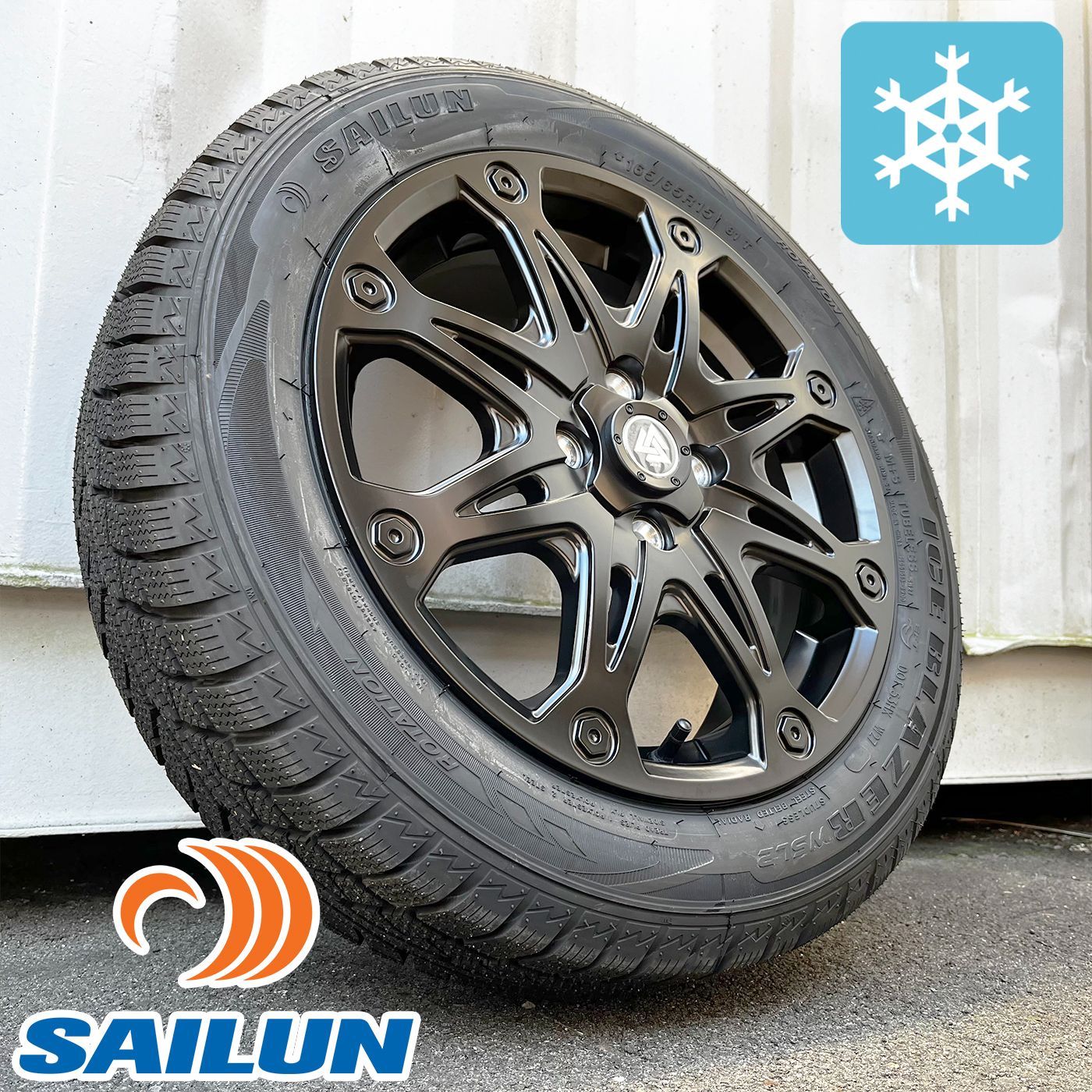 即納 15インチ スタッドレス【スズキ】ハスラー ホイールセット SAILUN WSL2 165/65r15 MUD-X タイヤホイール 4本セット  - メルカリ