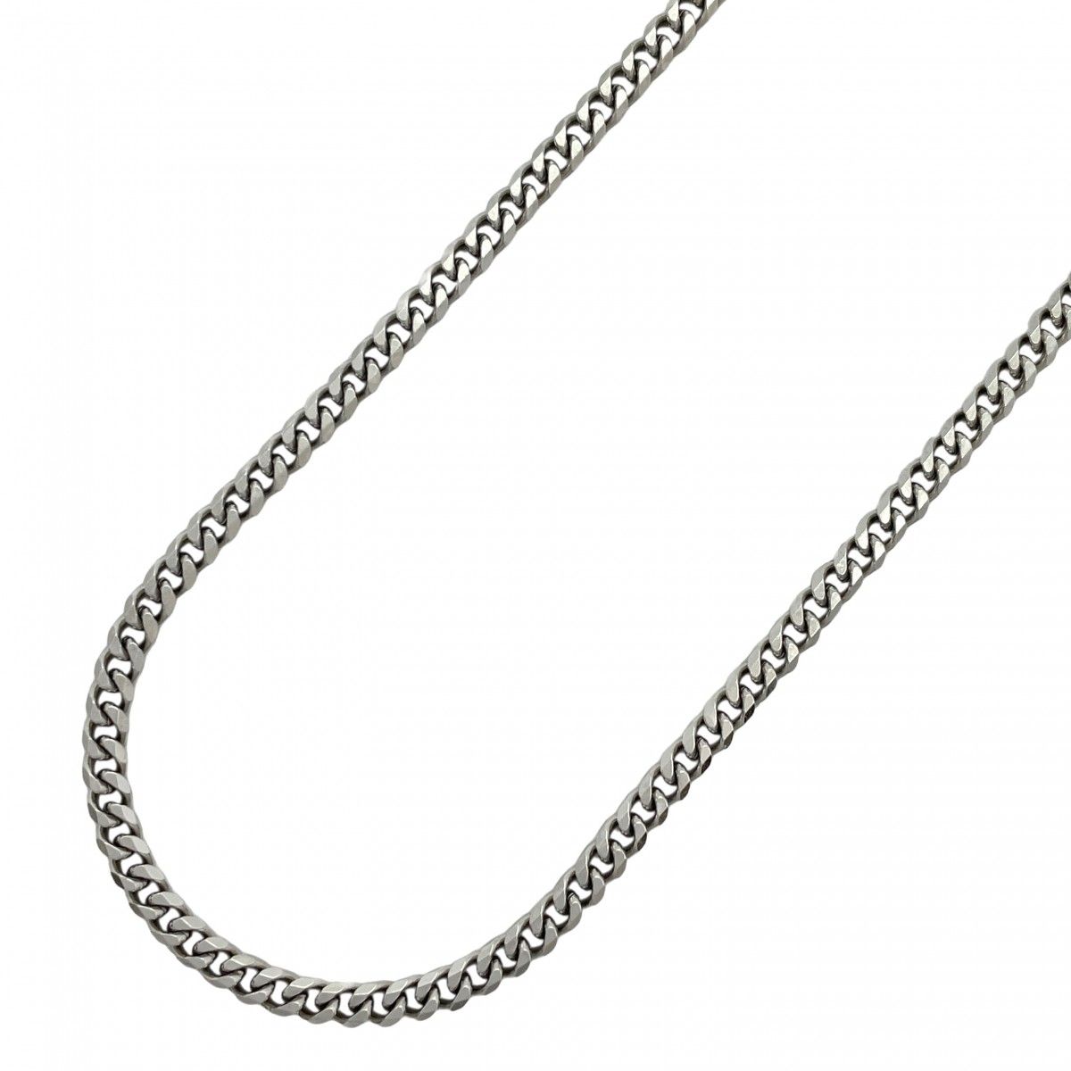 5khe008】喜平 ネックレス Pt850 プラチナ 8面 シングル 51.8cm 30.4g  