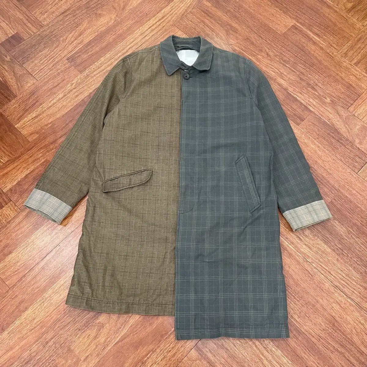 【雷市場（ポンジャン）商品韓国直送】 H ＆ M Maison Margiela(メゾンマルジェラ) チェック コート