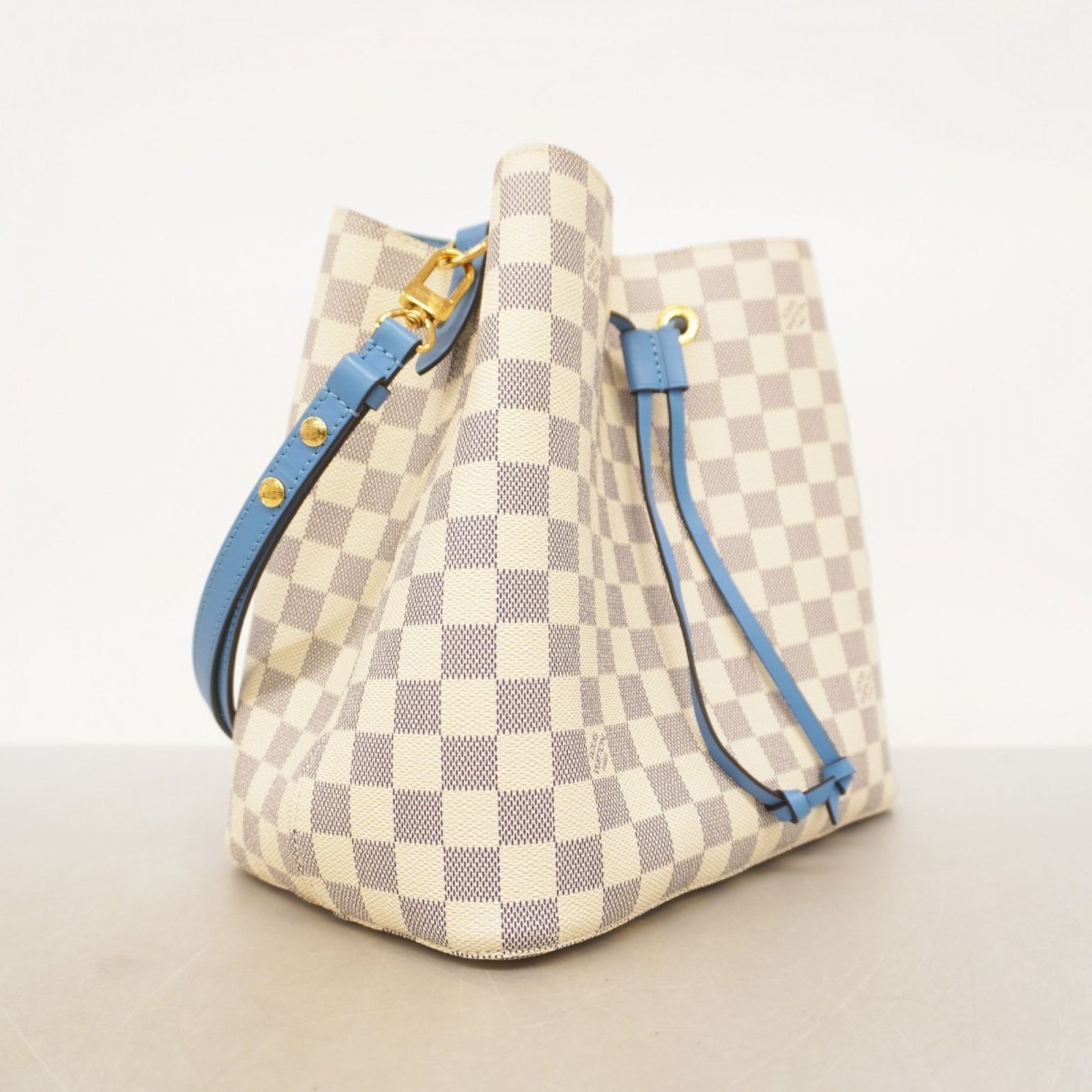 ルイ ヴィトン Louis Vuitton ルイ ヴィトン ショルダーバッグ ダミエ アズール ネオノエ N40153 ブルーエレディース