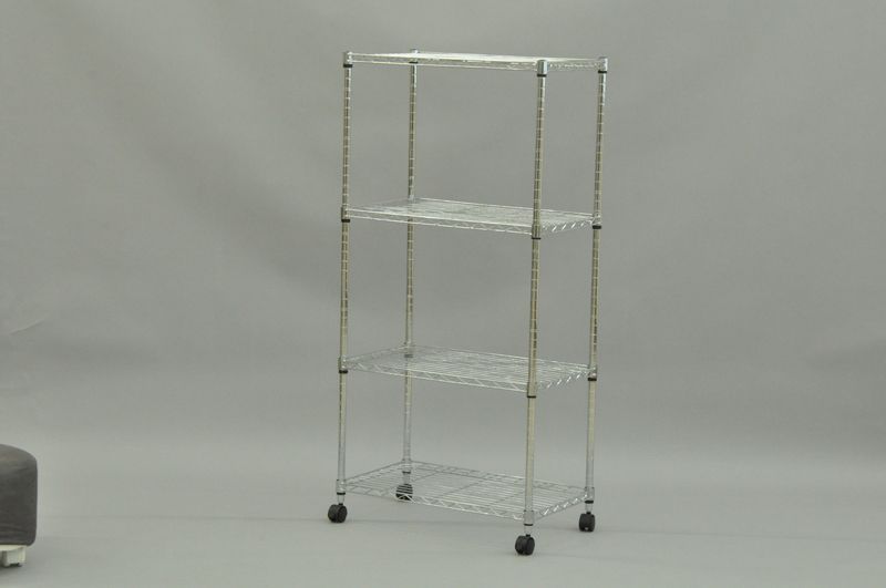 ハンガーラック シルバー スチールラック アンティーク ハンガーラック