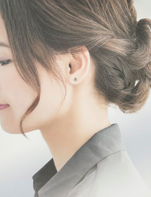 希少な天然ピンクダイヤモンド 0.165ct VERY LIGHT ORANGY PINKカラー  