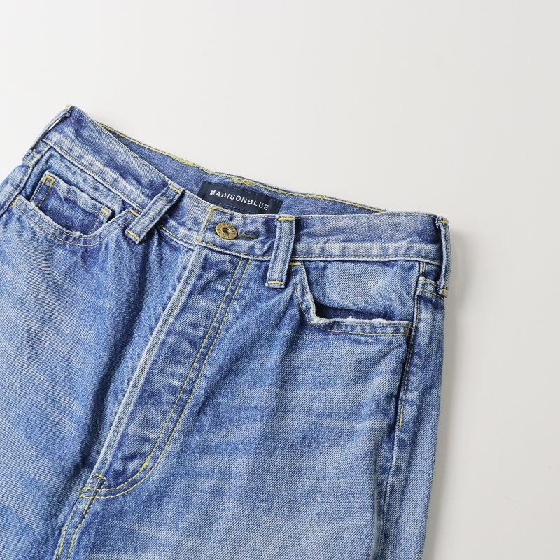 美品 定価5.3万 2022AW アパルトモン扱 マディソンブルー MADISONBLUE