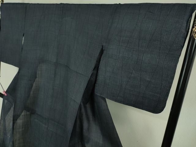 平和屋本店□極上 夏物 重要無形文化財 本場宮古上布 苧麻 立涌文 逸品  