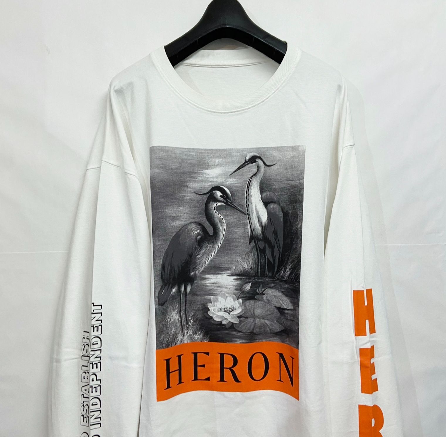 HERON PRESTON★ロンT★メンズL★ Heron Preston ロンT - メルカリ