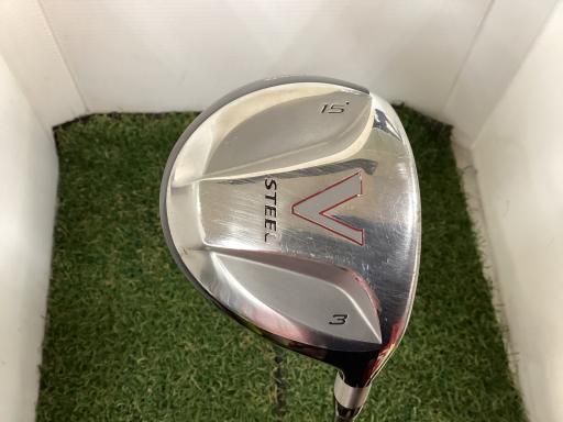 TaylorMade V Steel 15度 フェアウェイウッド テーラーメイド Vスチール フェアウェイウッドの試打レビュー