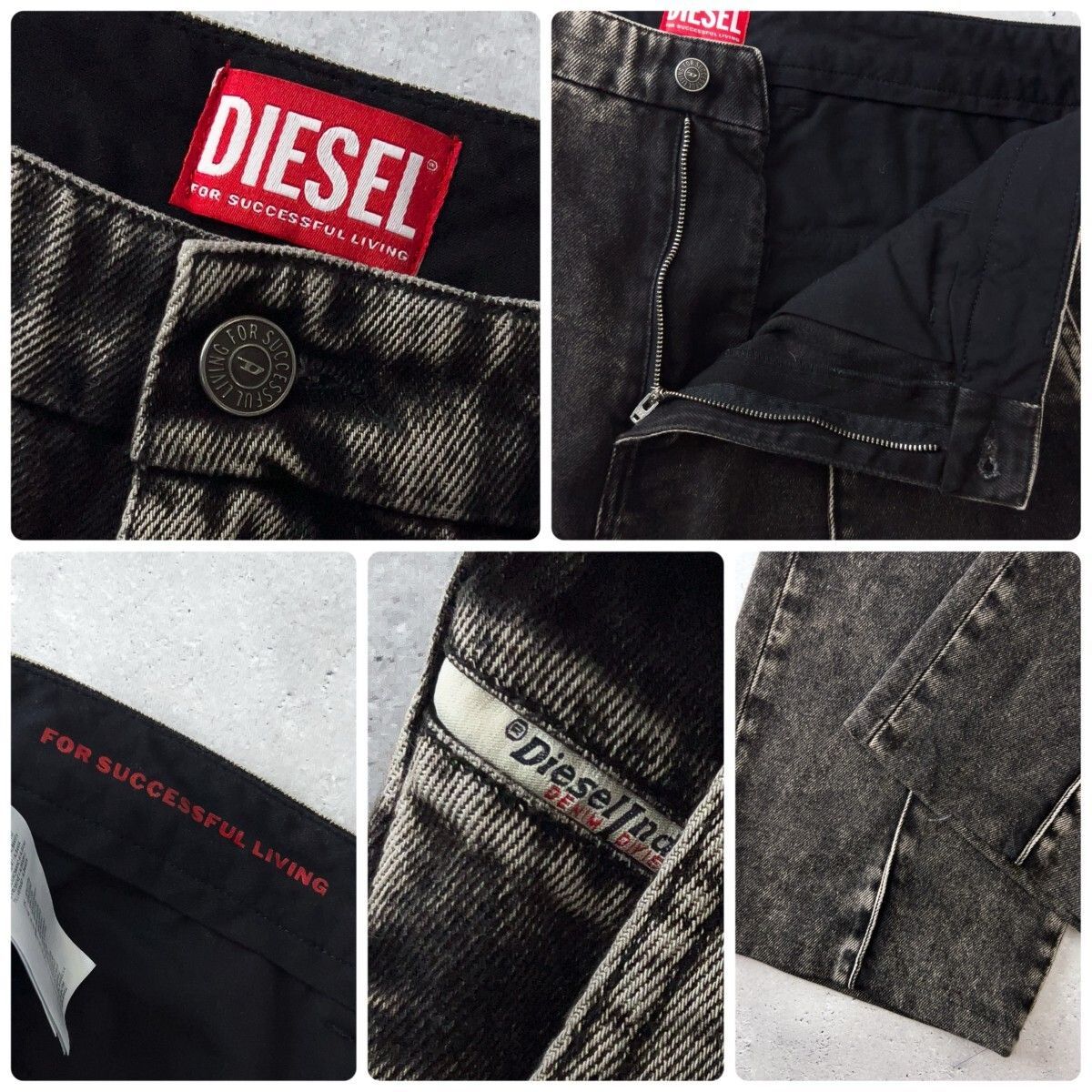 DIESEL ディーゼル デニム ジャケット & パンツ 上下 セットアップ