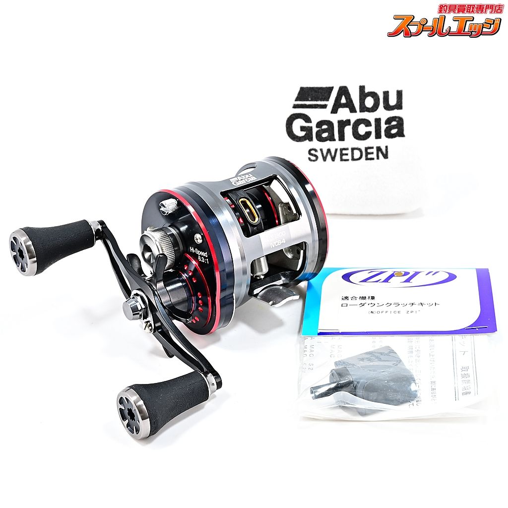 アブガルシア アンバサダー モラム ZX1600 IVCB-4 FN.200020|17 90mmカスタムハンドル-ローダウンクラッチ装着 m40467