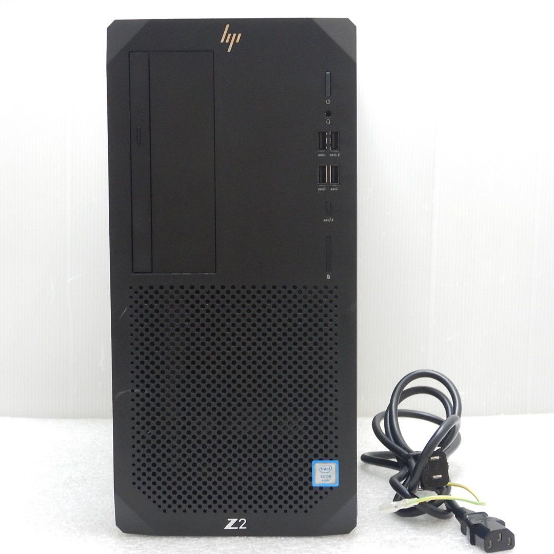 DVDドライブ不良 Quadro P2200 搭載 HP Z2 Tower G5 Workstation 6コア Xeon W-1250P 16GB SSD512GB Windows11Pro 高性能プロセッサによる高速な処理が