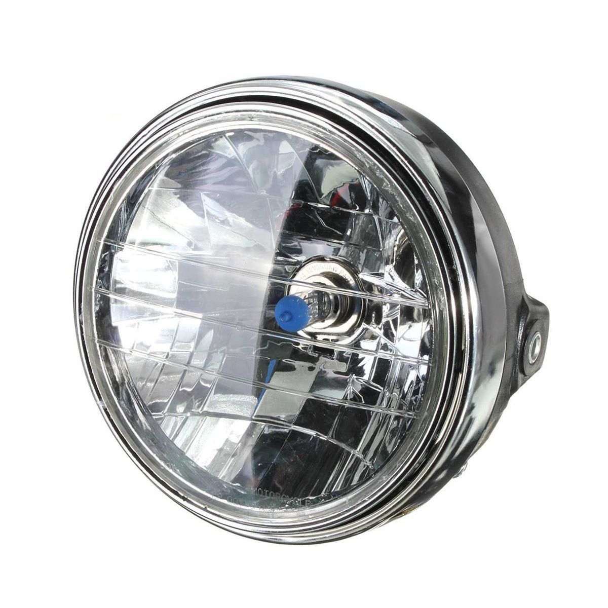 マルチリフレクターヘッドライト 180mm 180φ 180パイ (イエローレンズ) ブラックボディー 汎用品 品多く - ライト、レンズ