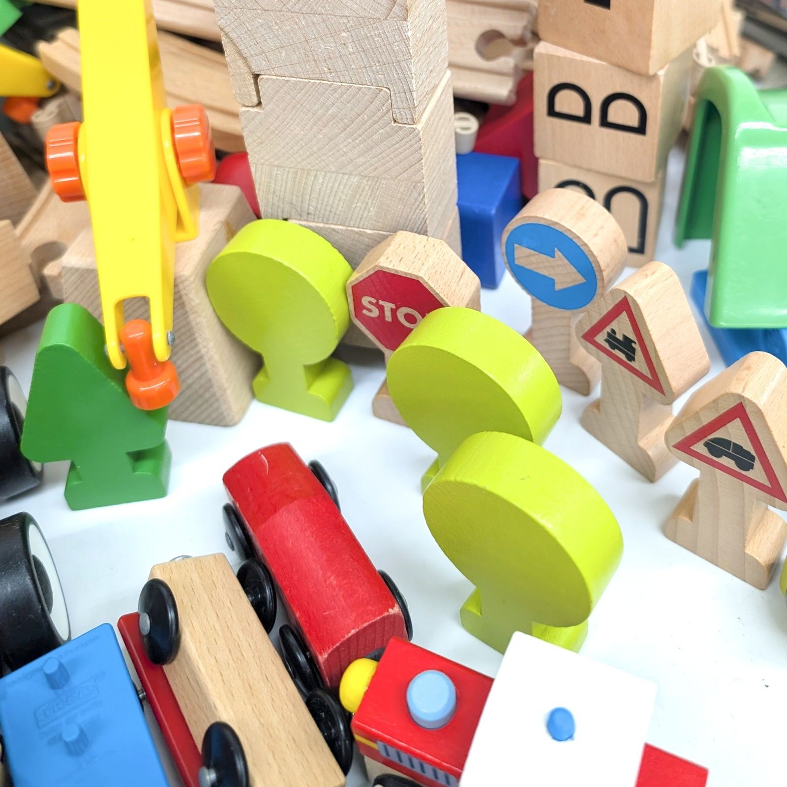 木製IKEA 大量 ブリオ木製 列車＆レールセットLILLABO 知育玩具