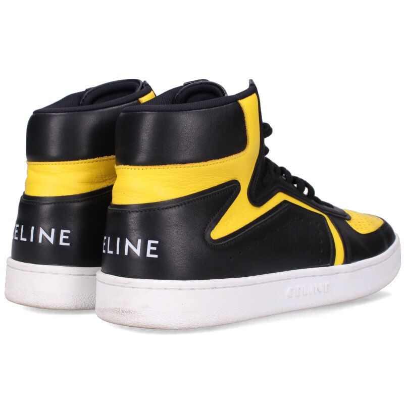 セリーヌ CT-01 レザーハイカットスニーカー メンズ 42 - メルカリ 