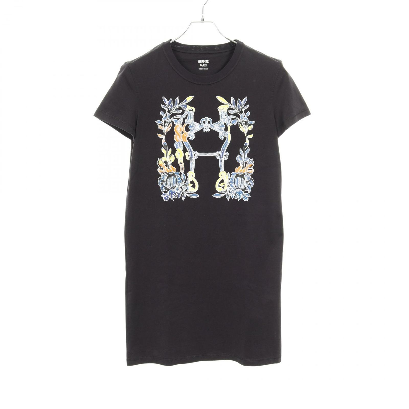 HERMES エルメス カルトゥーシュ Tシャツ ワンピース