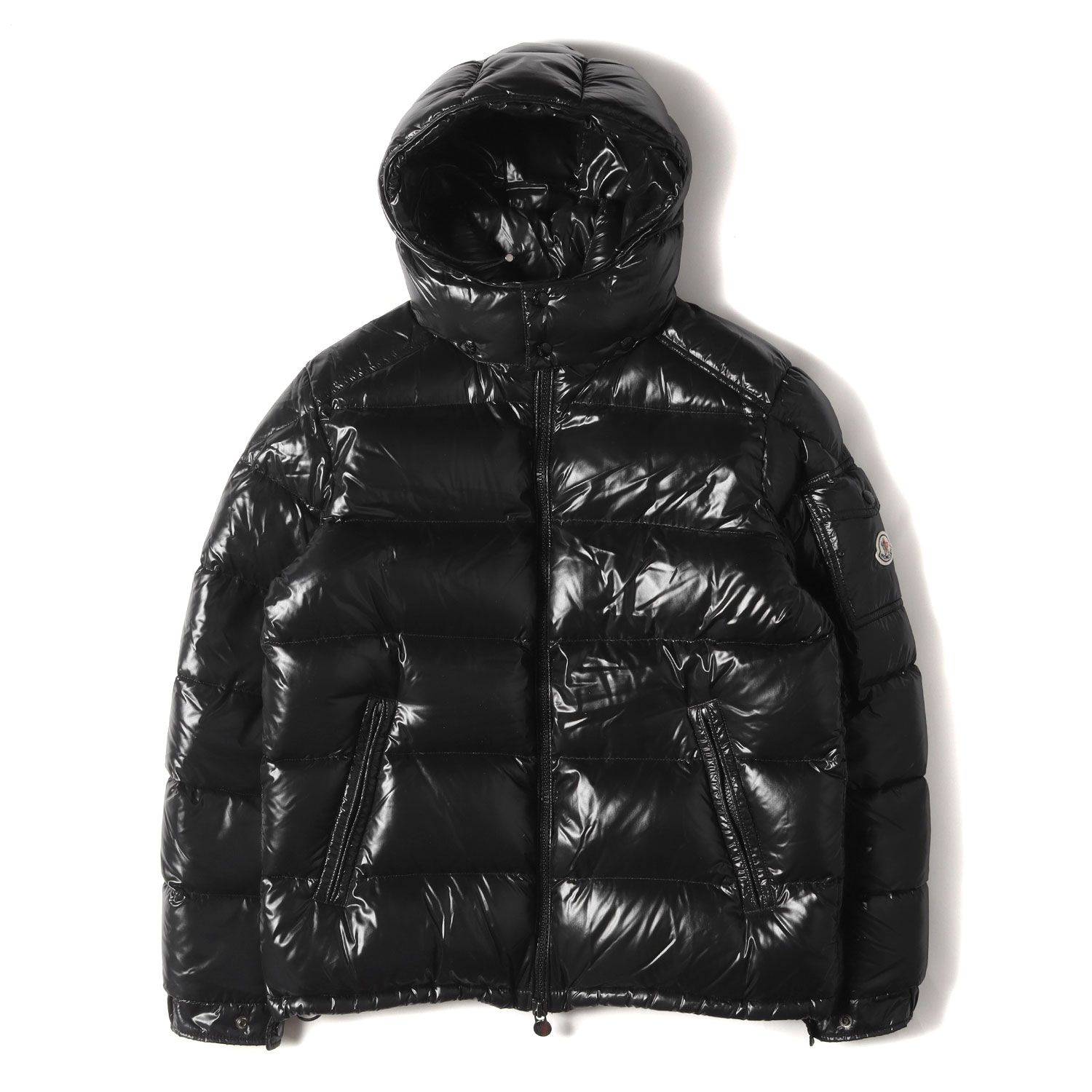 MONCLER モンクレール ダウンジャケット サイズ:4 シャイニー ナイロン ...