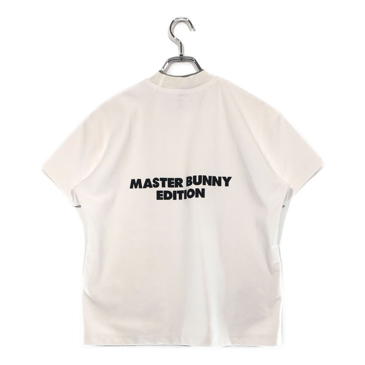 MASTER BUNNY EDITION - coco 中古 マスターバニーエディション MASTER BUNNY EDITION レディース 半袖シャツ 2(L) 白 ホワイト モックネック 中古 レディース マスターバニーエディション MASTER BUNNY