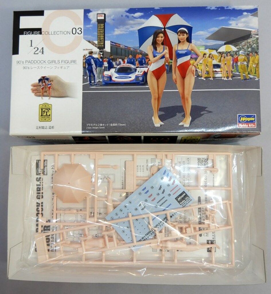 (未使用･未開封品)　ハセガワ 1/24 フィギュアコレクションシリーズ 90&#39;s レースクイーンフィギュア プラモデル FC03 bt0tq1u Amazon | ハセガワ(Hasegawa) 1/24 フィギュアコレクション