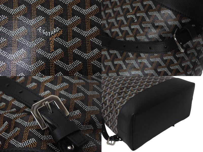新品未使用 GOYARD ゴヤール シザルパン バックパック ブラック