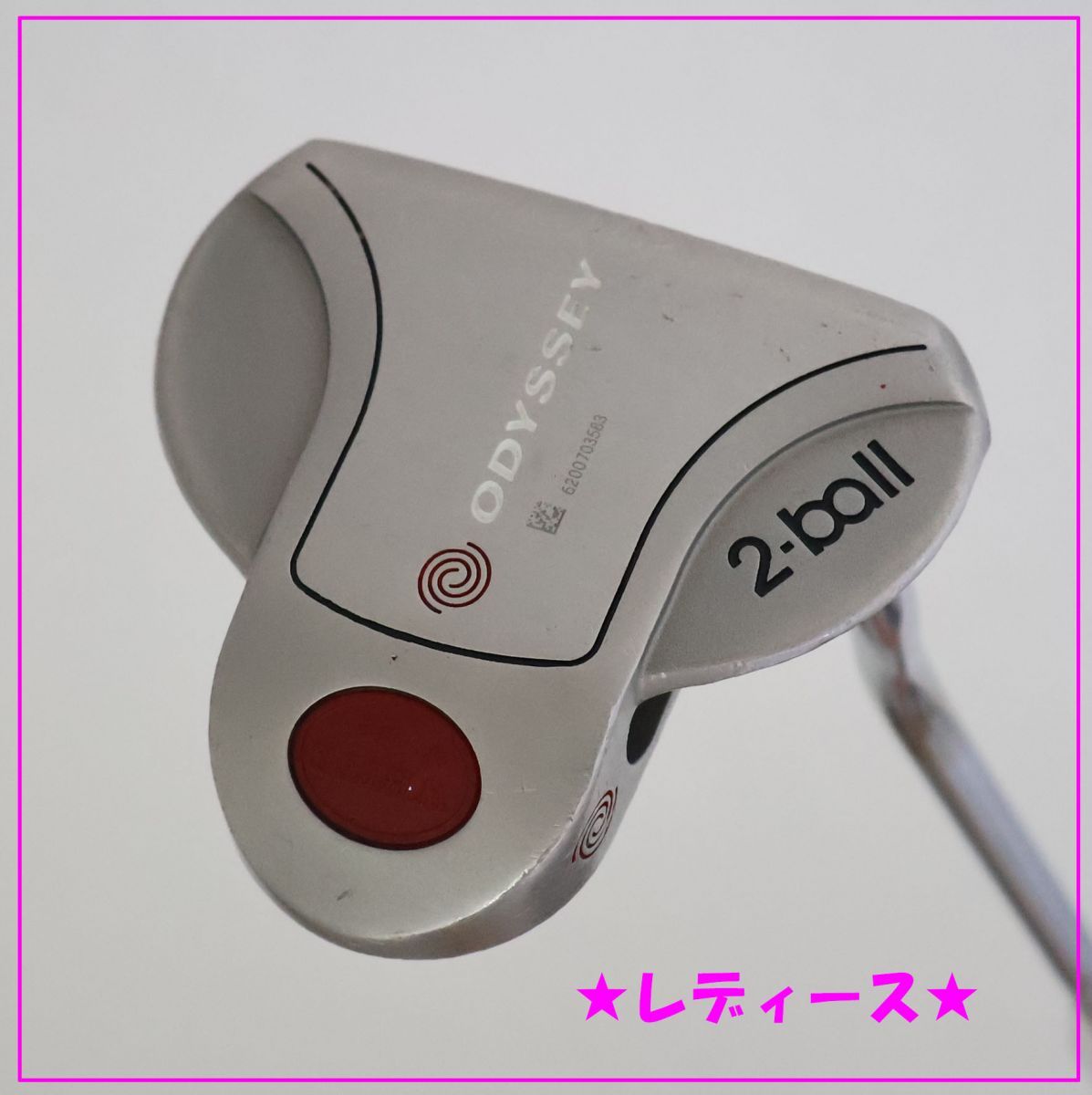 オデッセイ WHITE STEEL レディースパター　極美品 ○レディース！ODYSSEY☆オデッセイ WHITE STEEL☆ホワイト