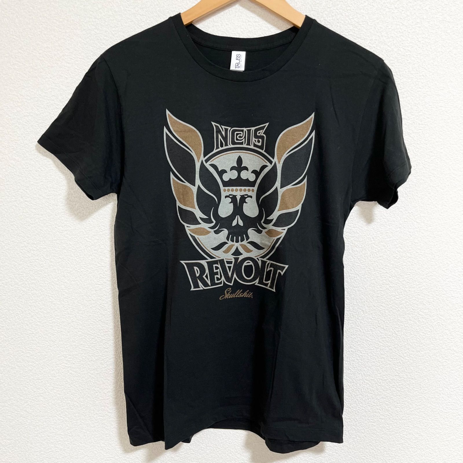 w^)b SKULL SHIT x NOTHING'S CARVED IN STONE 半袖Tシャツ NCIS