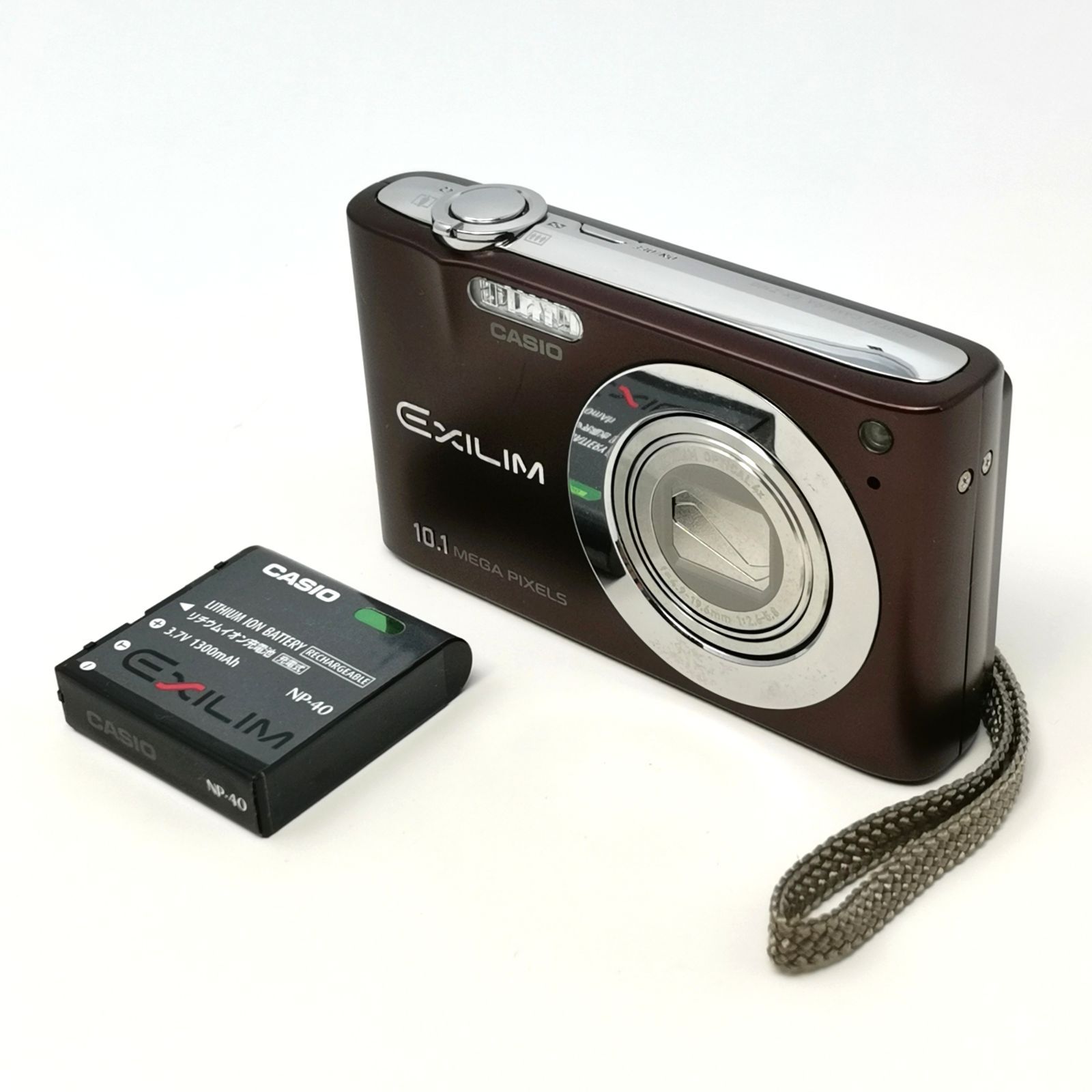 【動作確認済】CASIO カシオ EXILIM EX-Z100 ブラウン Amazon.co.jp: CASIO EX-Z100BN Digital Camera EXILIM ZOOM