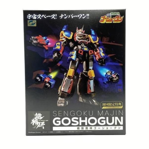初回特典付属 戦国魔神ゴーショーグン 初回限定版 完成品 可動フィギュア(KM-161) ウェーブ(WAVE) 戦国魔神ゴーショーグン 初回限定版 | 株式会社ウェーブ