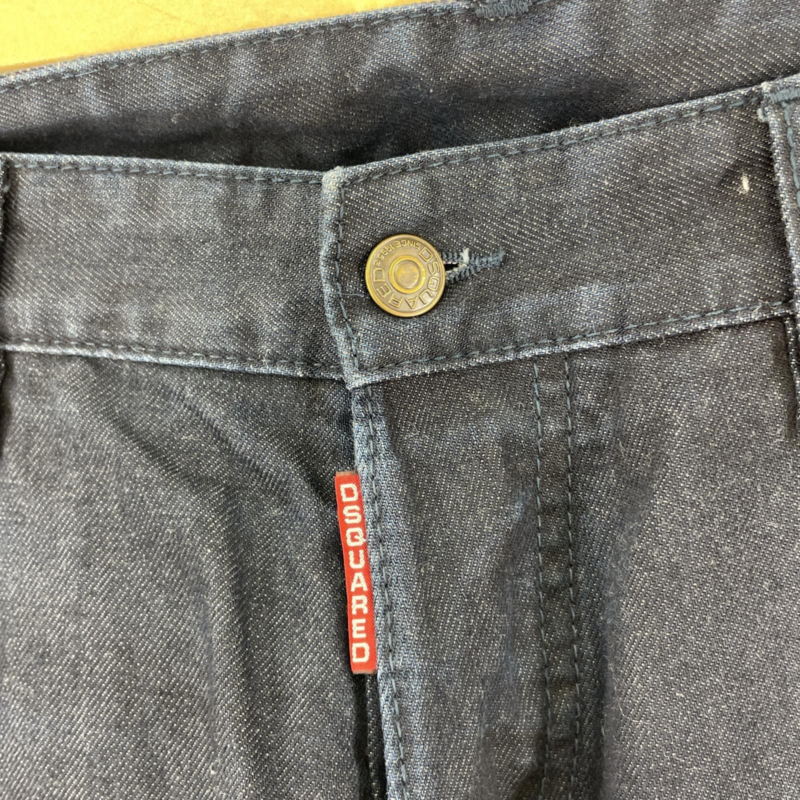 DSQUARED2 ディースクエアードデニムパンツ size48/インディゴ - メルカリ