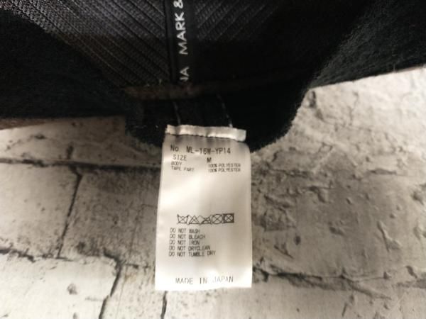 MARK＆LONA マーク＆ロナ ソフト フェルト ハット サイズM ブラウン 星