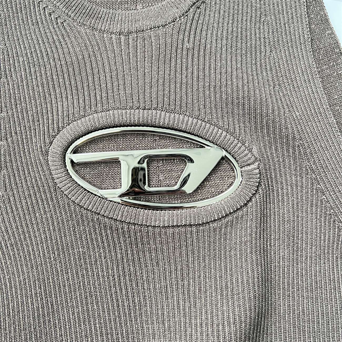 DIESEL レディースショートスリーブなしカットソーベスト