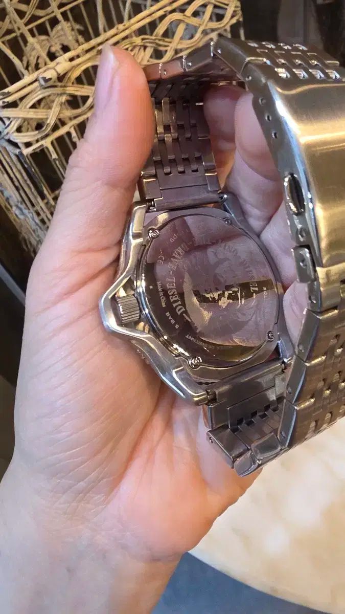  DIESEL ディーゼル メタル 時計 金属ベルト 時計