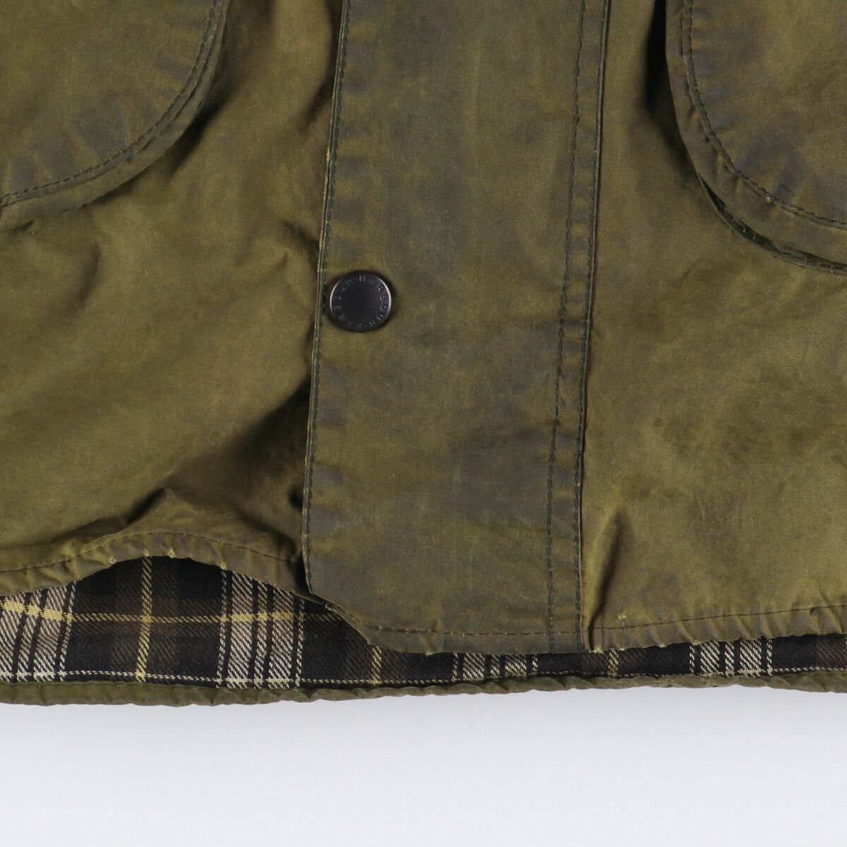 古着 90年代 バブアー Barbour GAMEFAIR ゲームフェアー 旧3ワラント 
