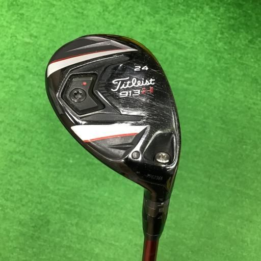 タイトリスト 913 H 24° レディース USA ユーティリティ UT Titleist BASSARA W50 HYB フレックスL レディース 女性用 右利き 右用 Cランク ゴルフクラブ