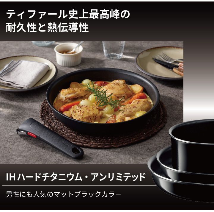 取っ手のとれる 取っ手がとれる