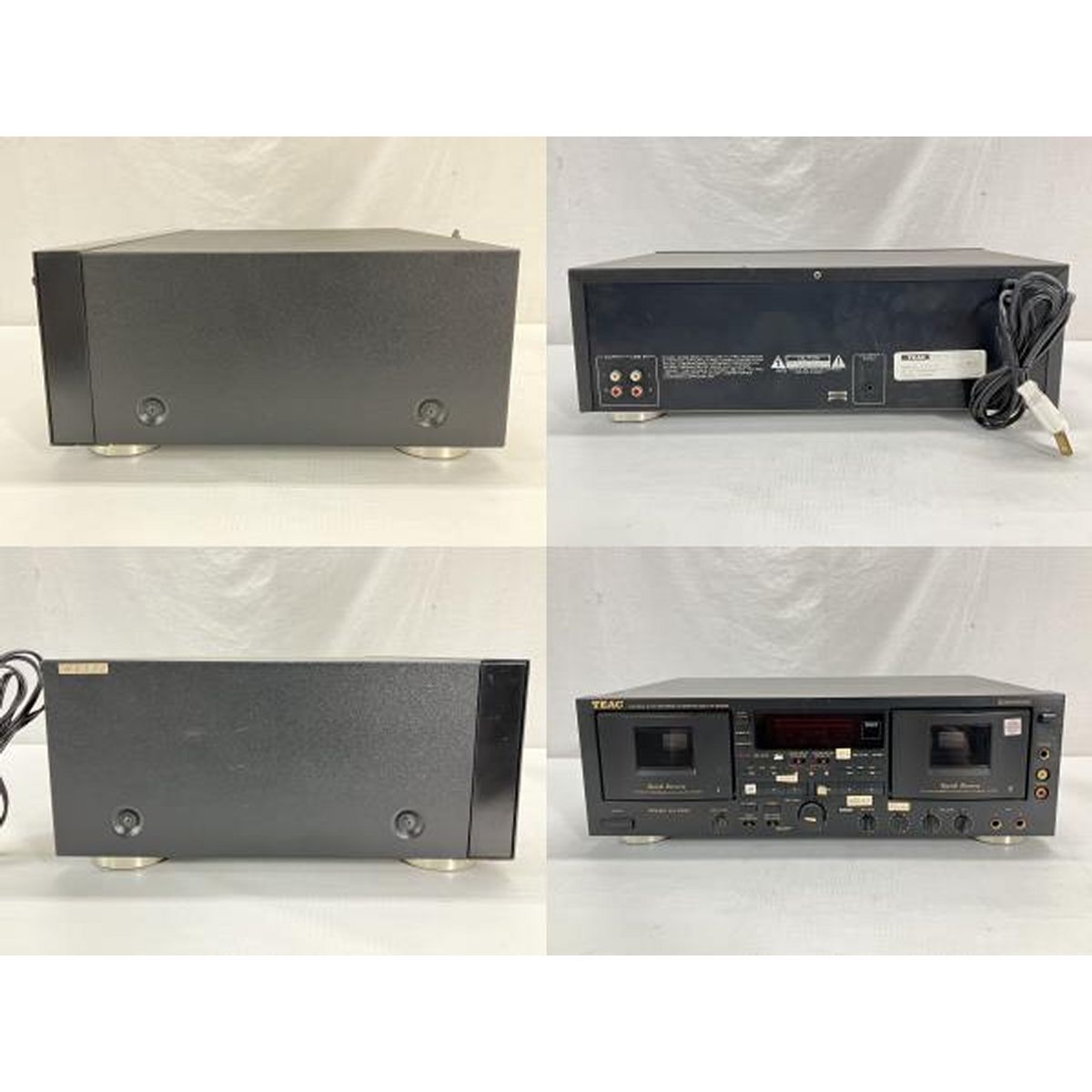 TEAC W-6000R ダブルカセットデッキ カセットプレイヤー ジャンク