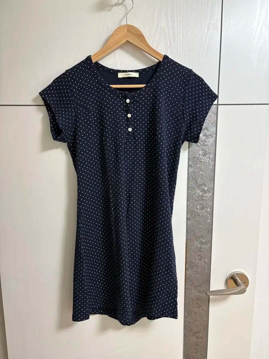 ユンスルショップ ドット ワンピース 2 サイズ
