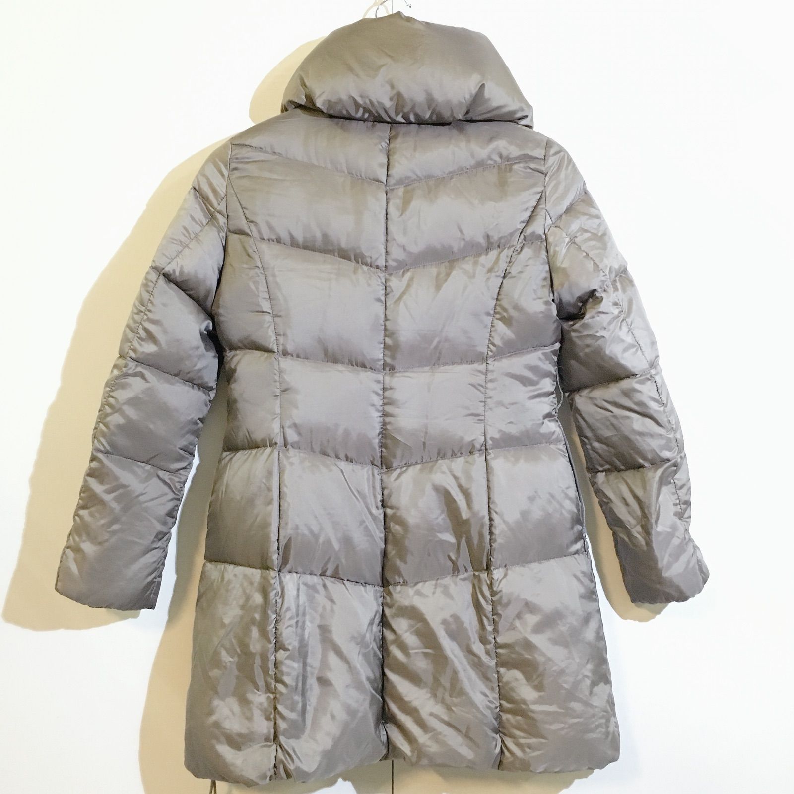 【超美品】INDIVI ダウンコート サイズ36 名品／撥水／抗菌防臭】ロング リサイクルダウンコート（ダウン
