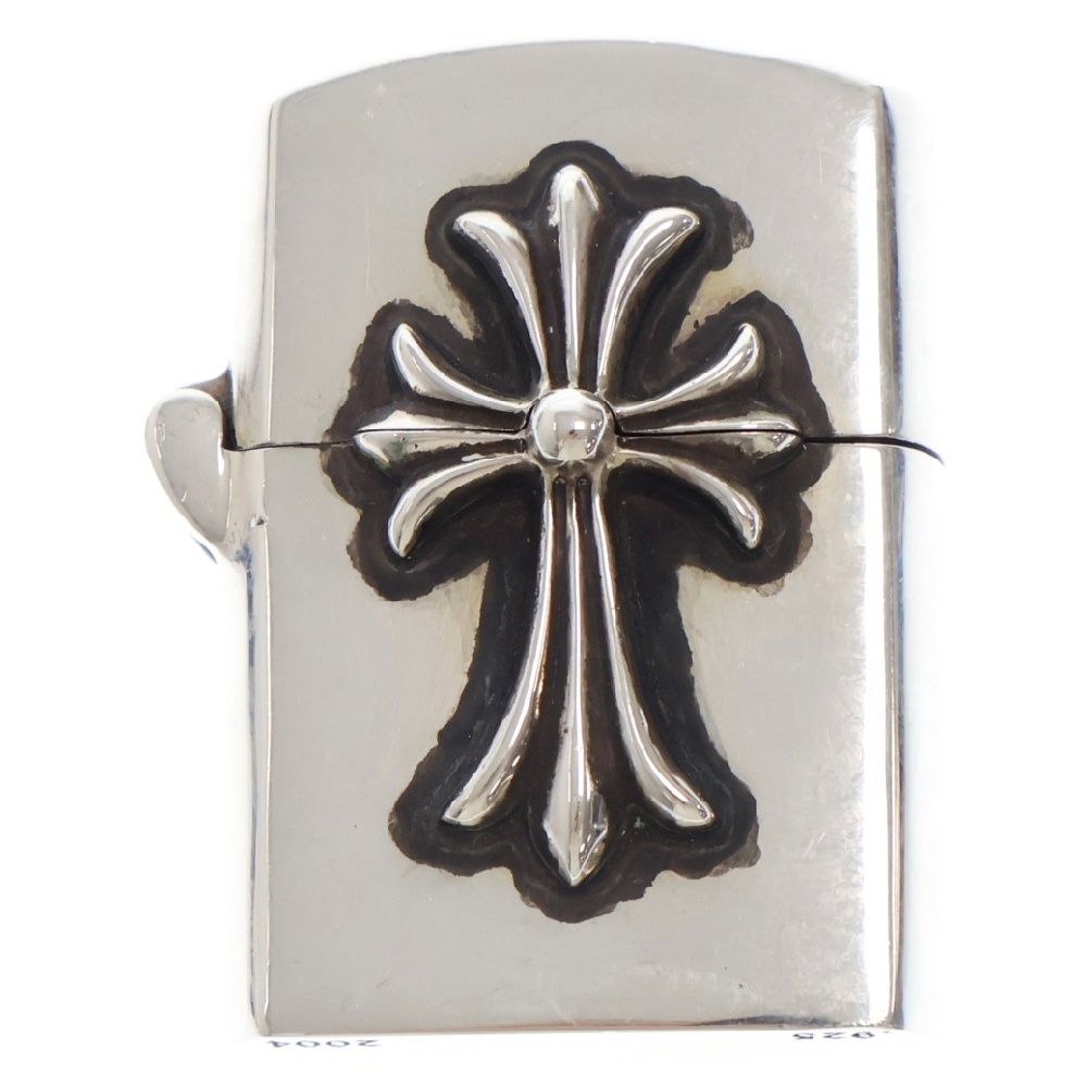CHROME HEARTS (クロムハーツ) ラスベガス限定 ZIPPO LIGHTERZ-V7 CHクロス ジッポライター シルバー