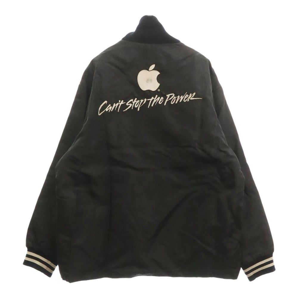 VINTAGE (ヴィンテージ) 80s Apple Computer Logo Embroidered Satin 