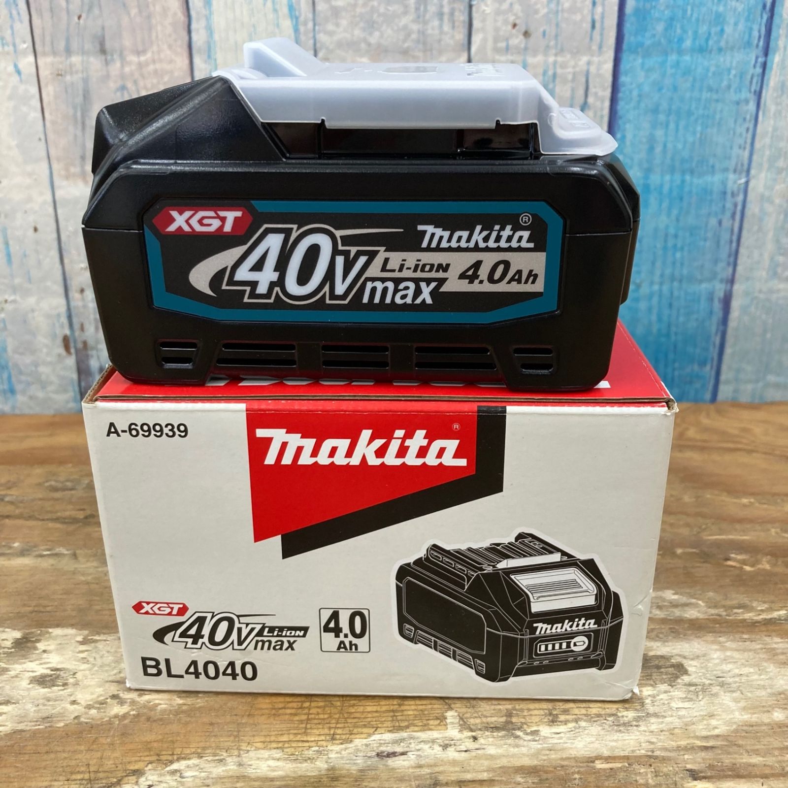 未使用】 マキタ makita 40Vmax/4.0Ah リチウムイオンバッテリー 
