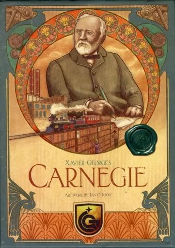 [Used] Board Game Carnegie: Deluxe Collector's Edition Japanese Edition (Carnegie: Deluxe Collector's Edition)