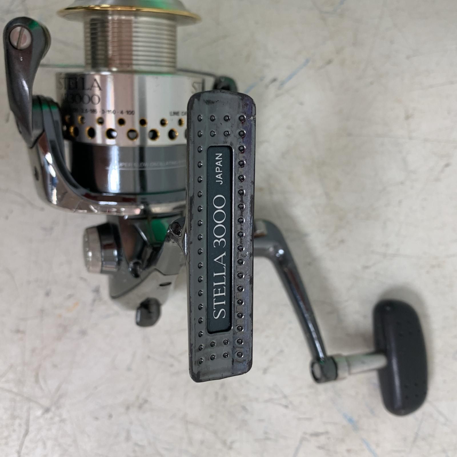SHIMANO シマノ ステラAR3000 キズ有 スピニングリール SC 80F SHIMANO シマノ ステラAR3000 キズ有 スピニングリール SC 80F