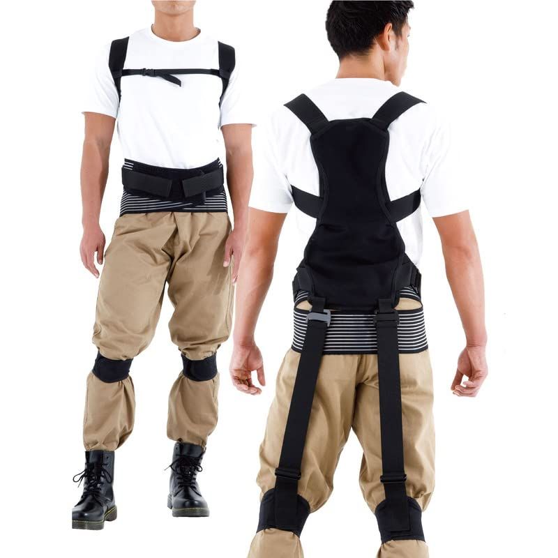 メーカーオリジナル】ブラックサポーターSMG 全身アシストパワースーツ