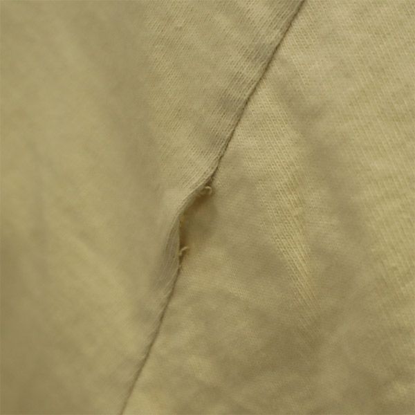 クレイジーシャツ プリント 半袖 Tシャツ L ベージュ Crazy shirts クルーネック メンズ 【中古】  【230511】 メール便可