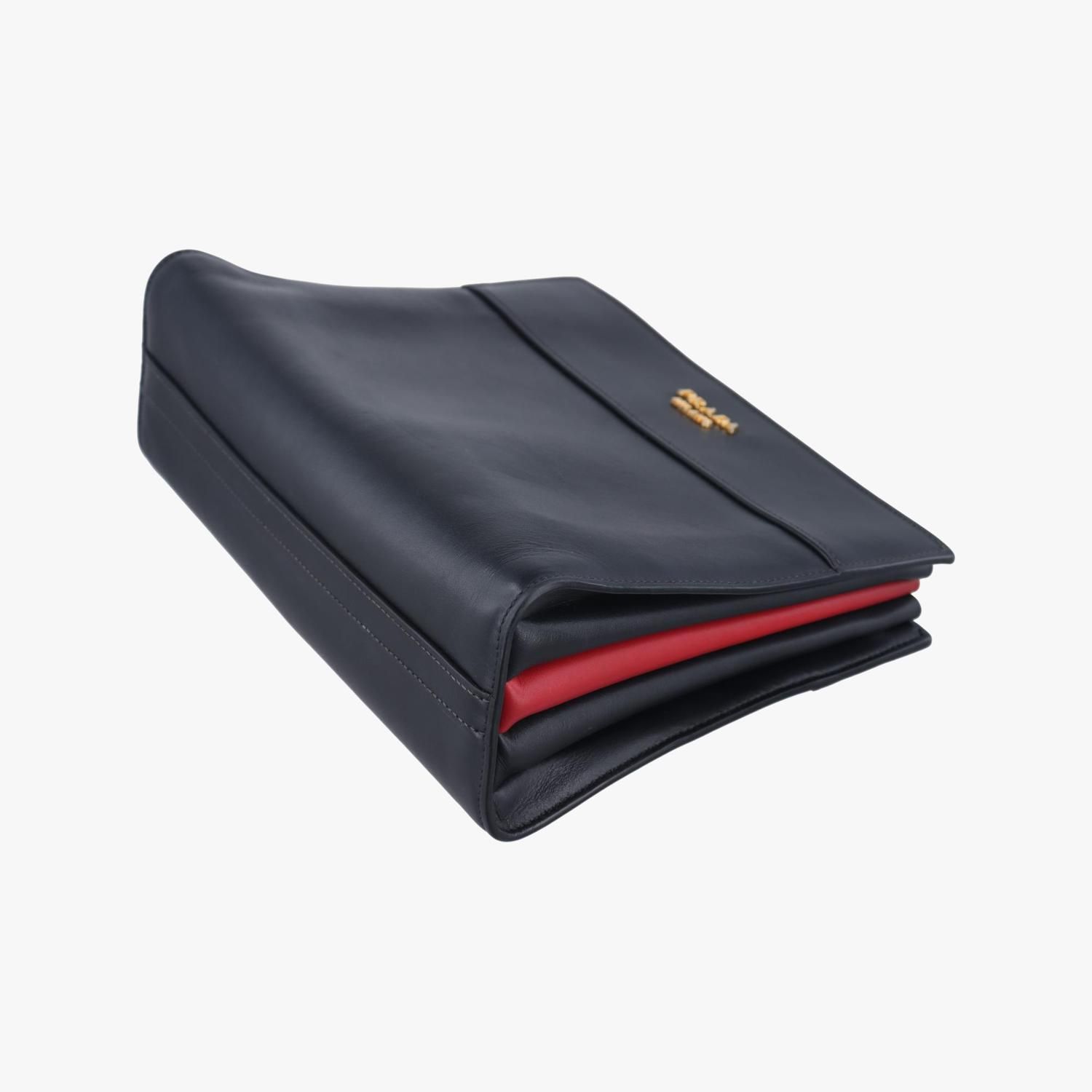 プラダ Prada ショルダーバッグ レディース ビブリオテーク ブラック  