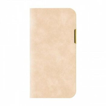 Flat.　iPhone14/iPhone13兼用手帳型ケース　iP22-61-FLAT01　エクリュ