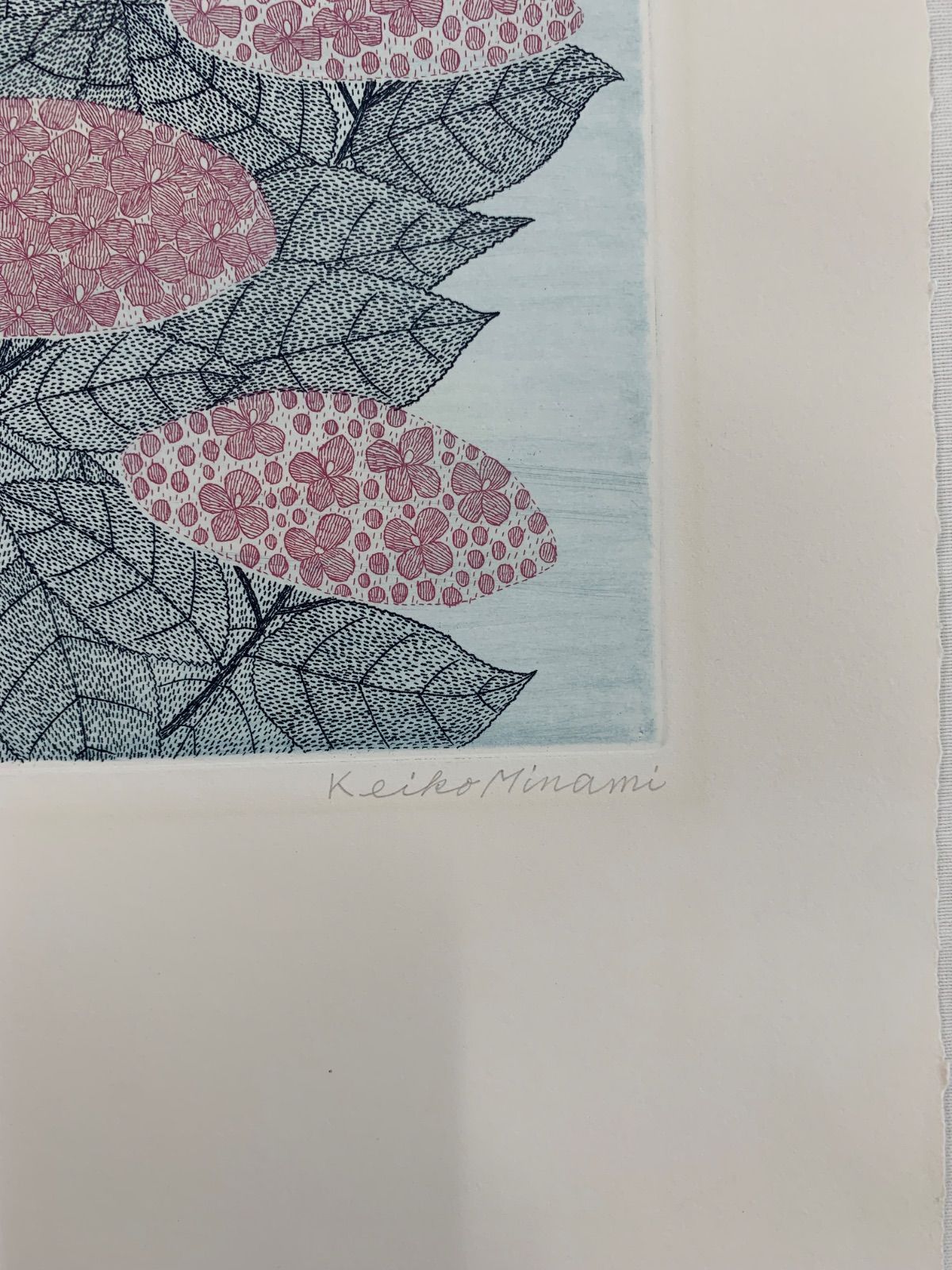 作家直筆サイン 版画