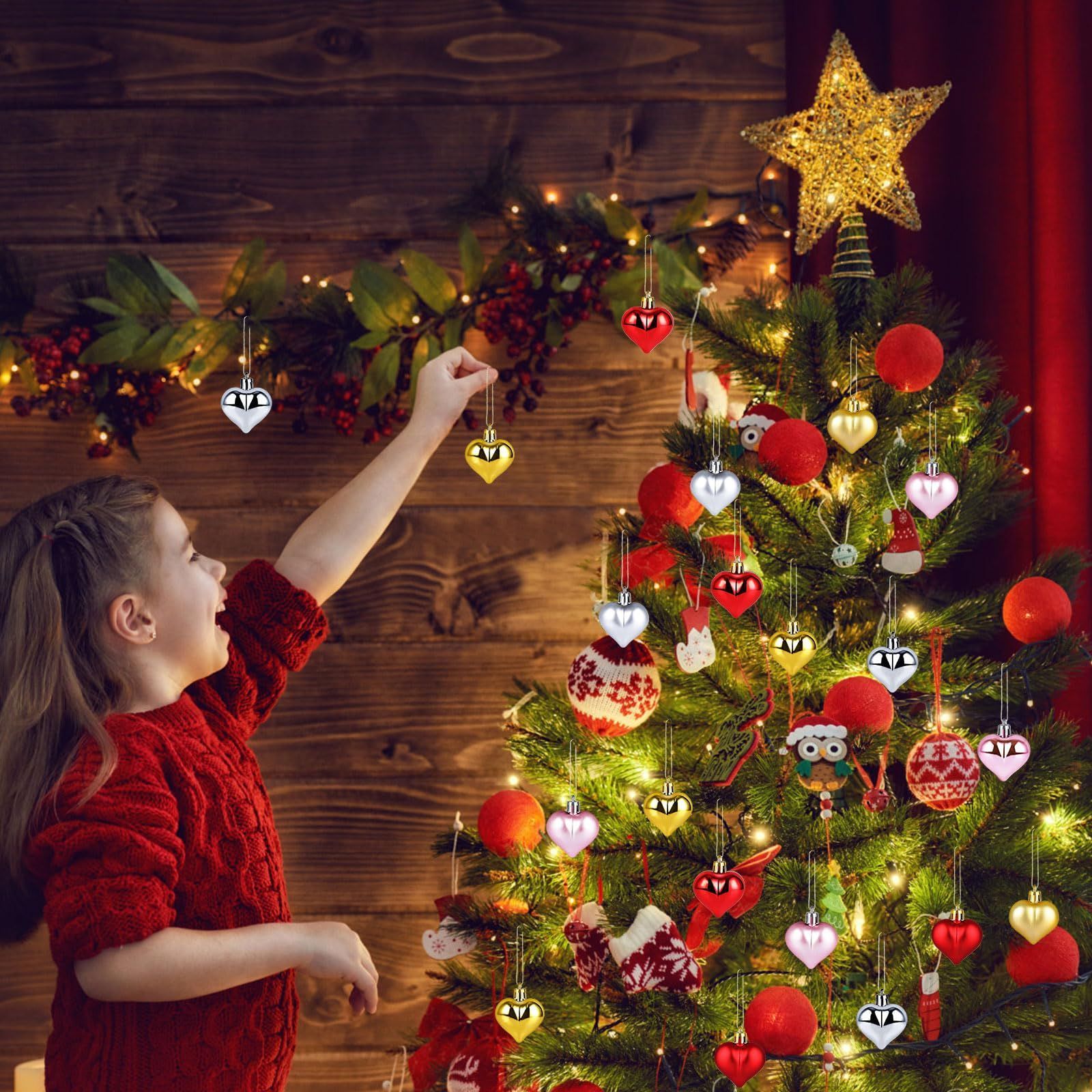 クリスマスツリー ウォールステッカー 日本製 飾り リース
