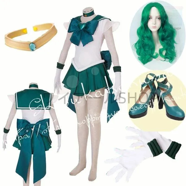 レ*ン様 セーラーネプチューン コスプレ衣装 セットハロウィン 即発送
