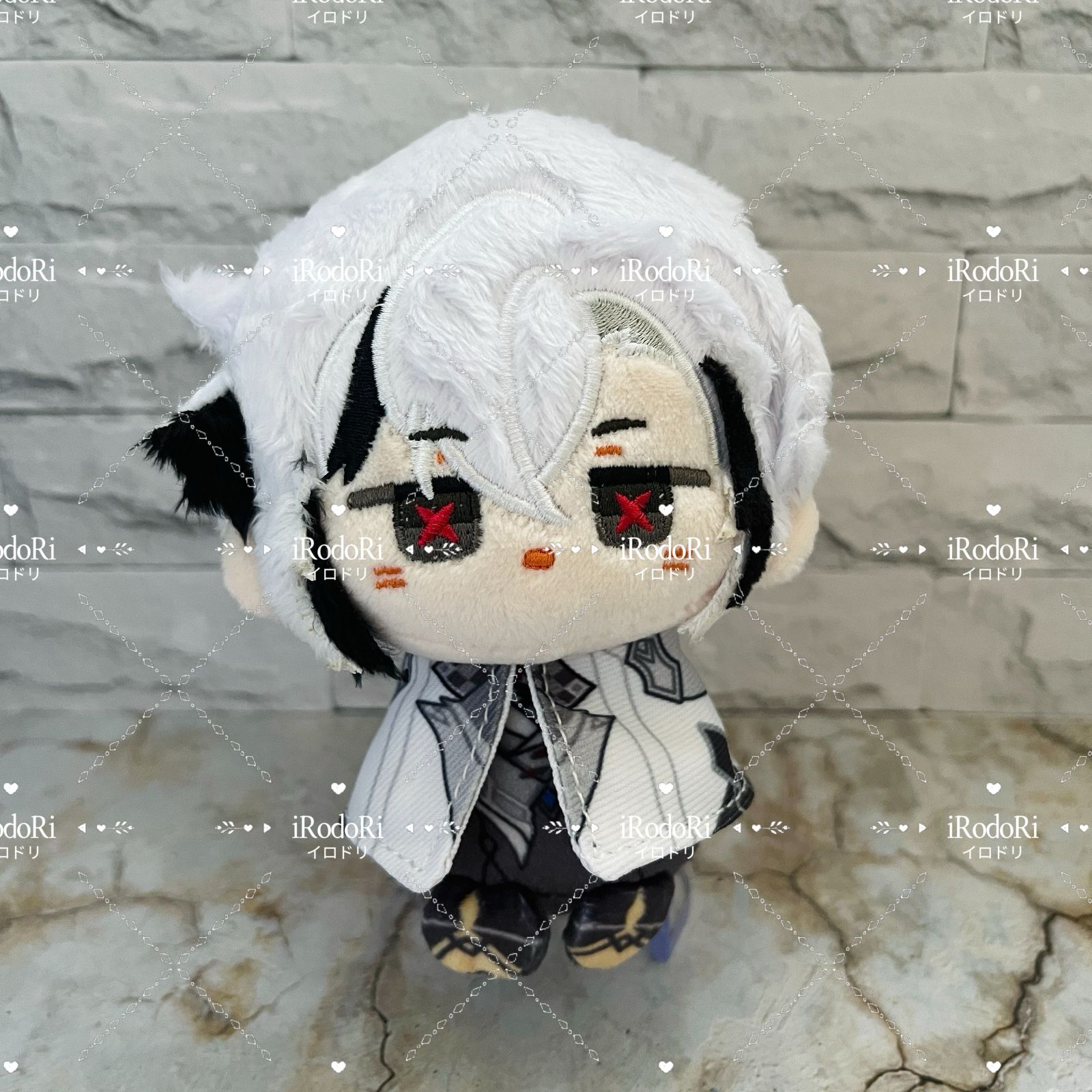 原神 ぬいぐるみ（お座り）マスコット シグウィン アルレッキーノ