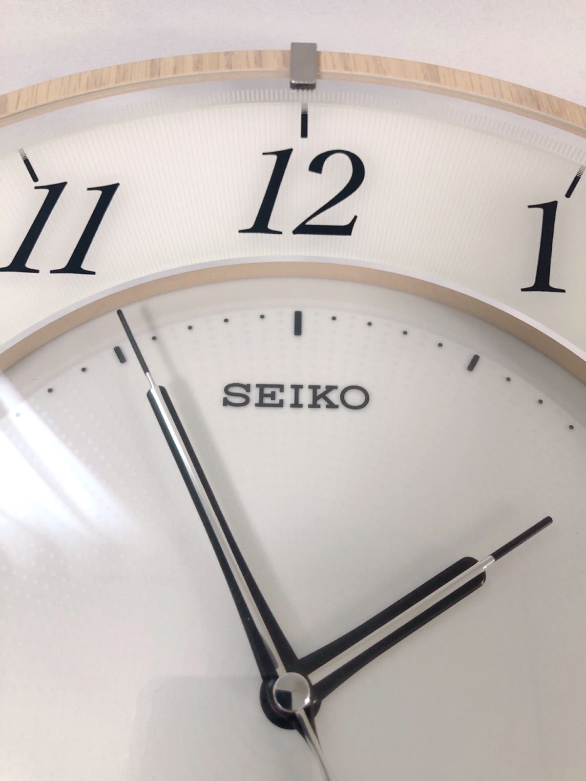 動作確認済 美品 SEIKO 壁掛け時計 SF501B セイコー 高級 薄型 電波 