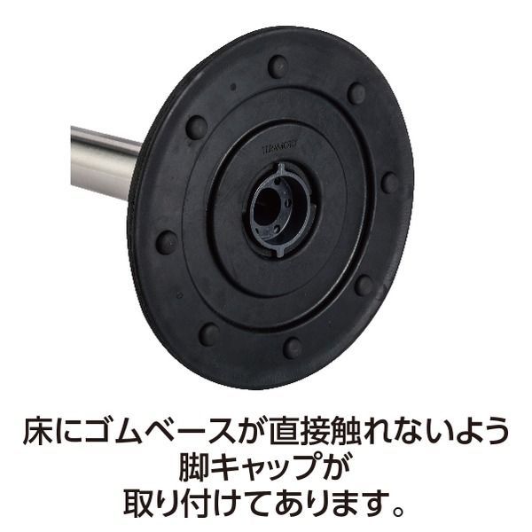 新生活応援!大特価? チェーンスタンド|施設備品 アルミチェーン チェーン内蔵式 長さ 約2.3m 〔業務用 イベント 発表会 展示会〕 簡単な